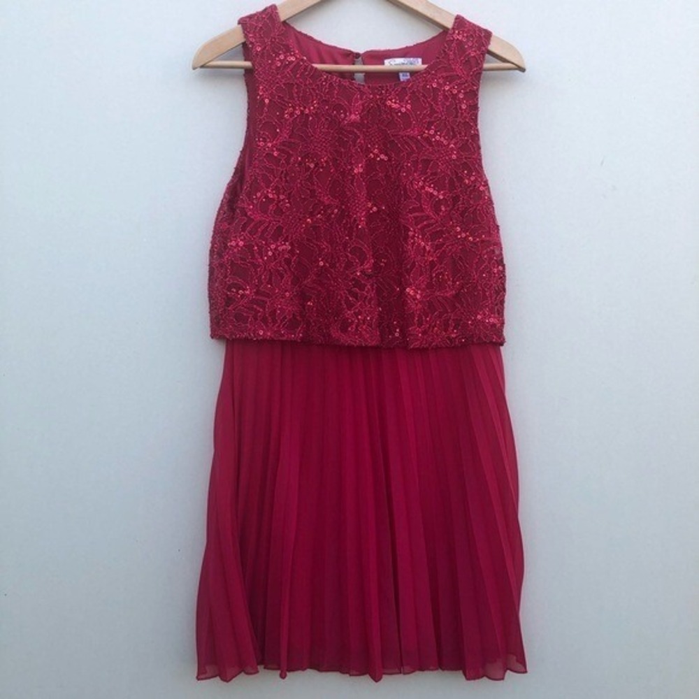 Speechless Girl's Red Dress Size XL